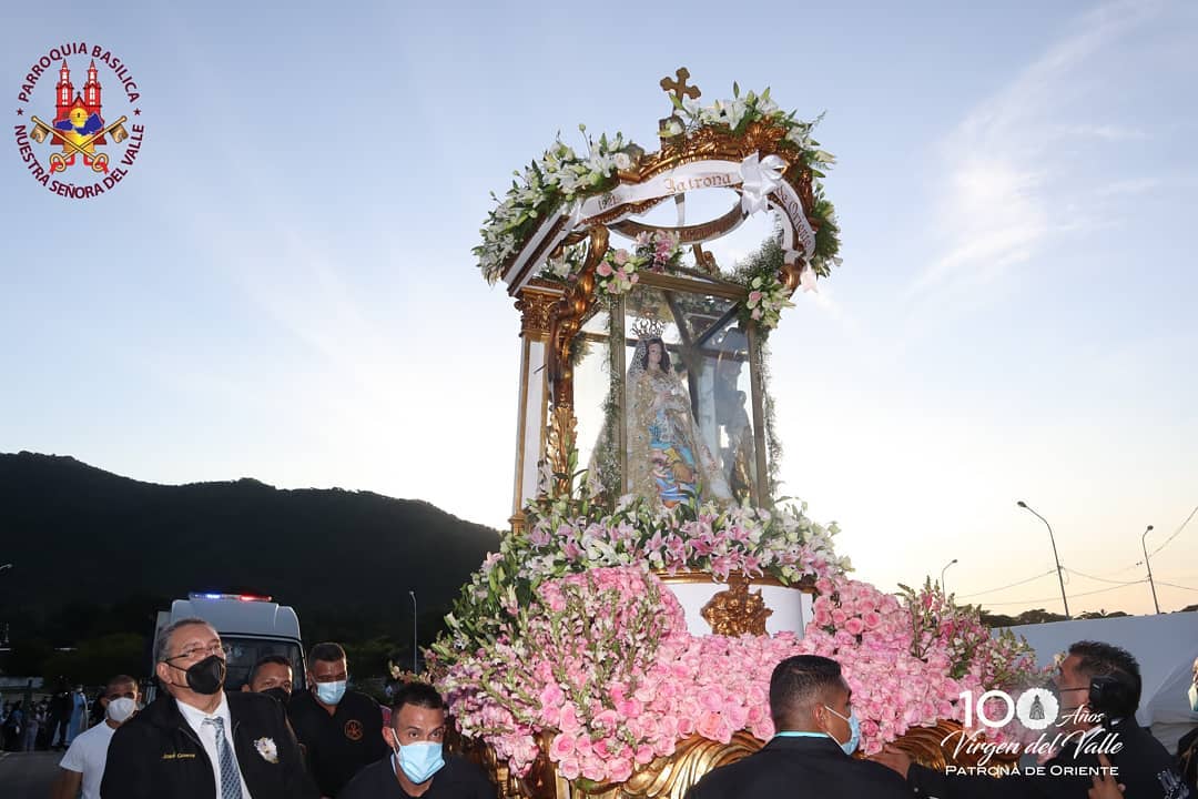 Este es el traje que lucirá la Virgen de Valle en su día (VIDEO)