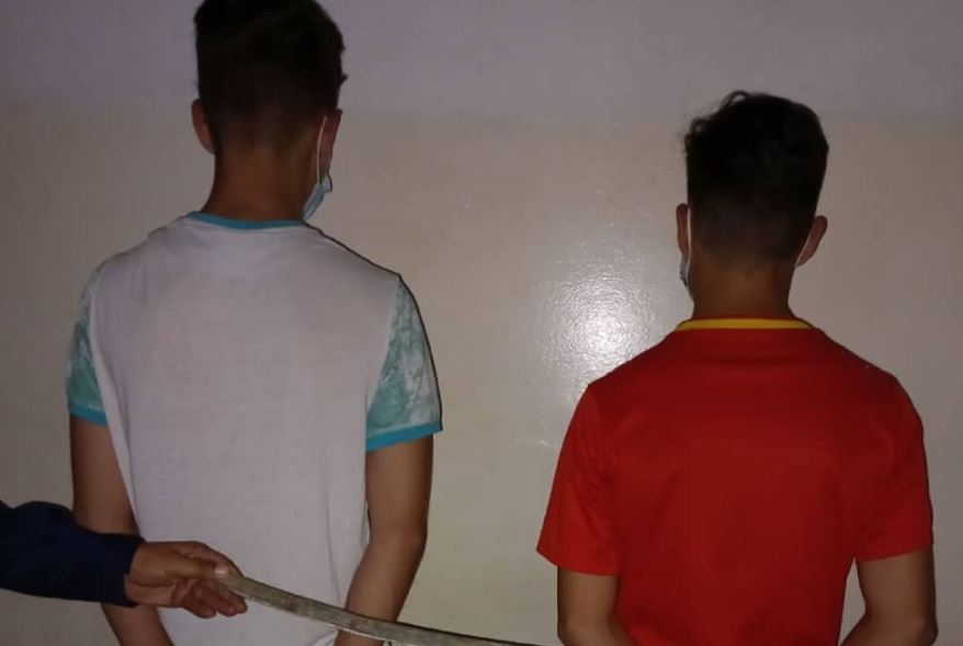 Jóvenes fueron detenidos por robar espada de una estatua de Bolívar en Trujillo