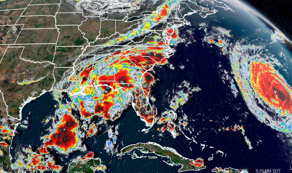 Alerta en Florida: La tormenta tropical Mindy tocó tierra