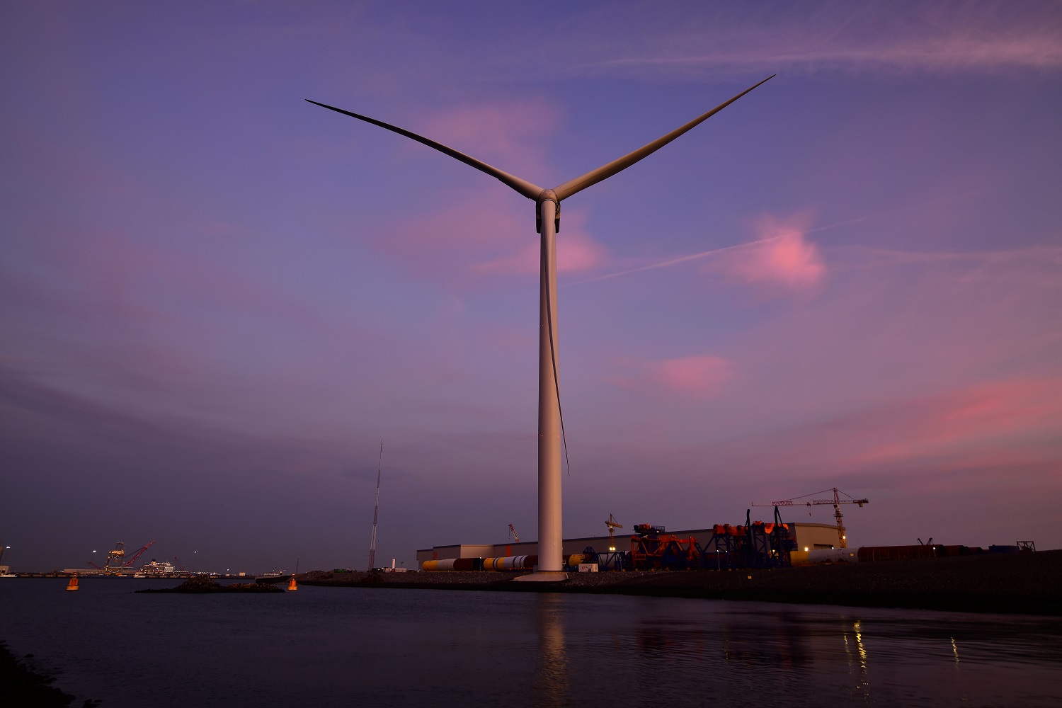 La turbina eólica mas potente del mundo entró en funcionamiento en los Países Bajos
