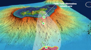 Detectaron el volcán submarino más grande jamás registrado en la costa de Madagascar