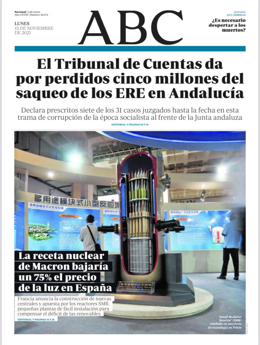 Portadas de la prensa internacional de este lunes 15 de noviembre de 2021