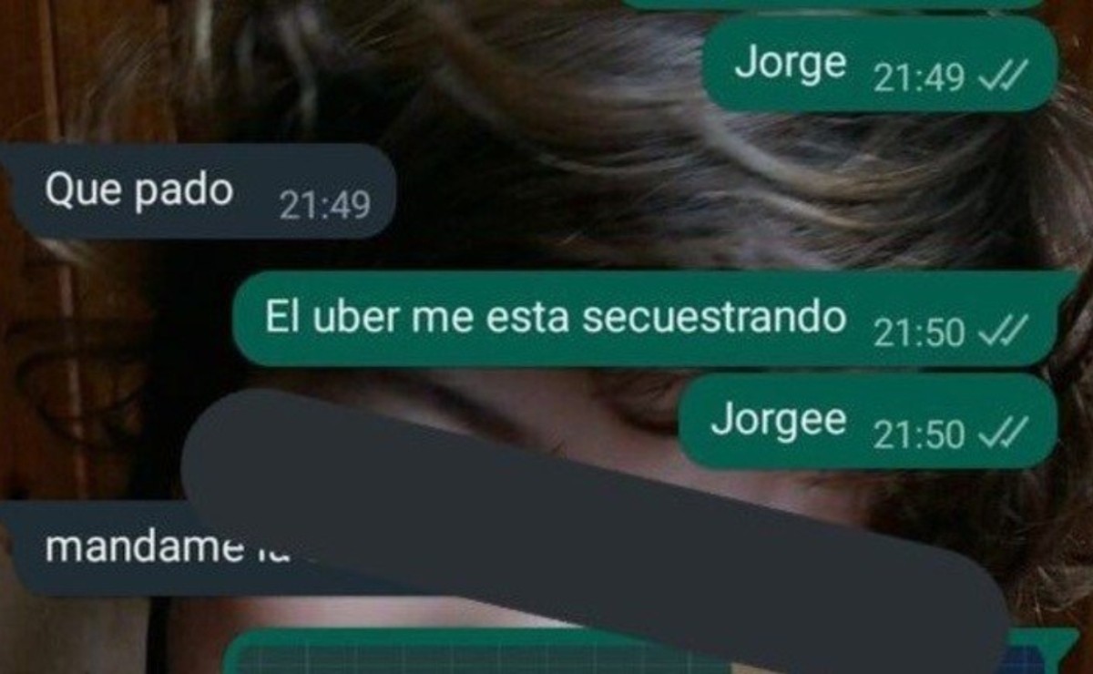 “El Uber me está secuestrando”, el desesperado mensaje que envió una mujer que fue raptada por chófer que quería abusar de ella