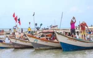 Pescadores de Nueva Esparta protestaron por fallas en el suministro de combustible