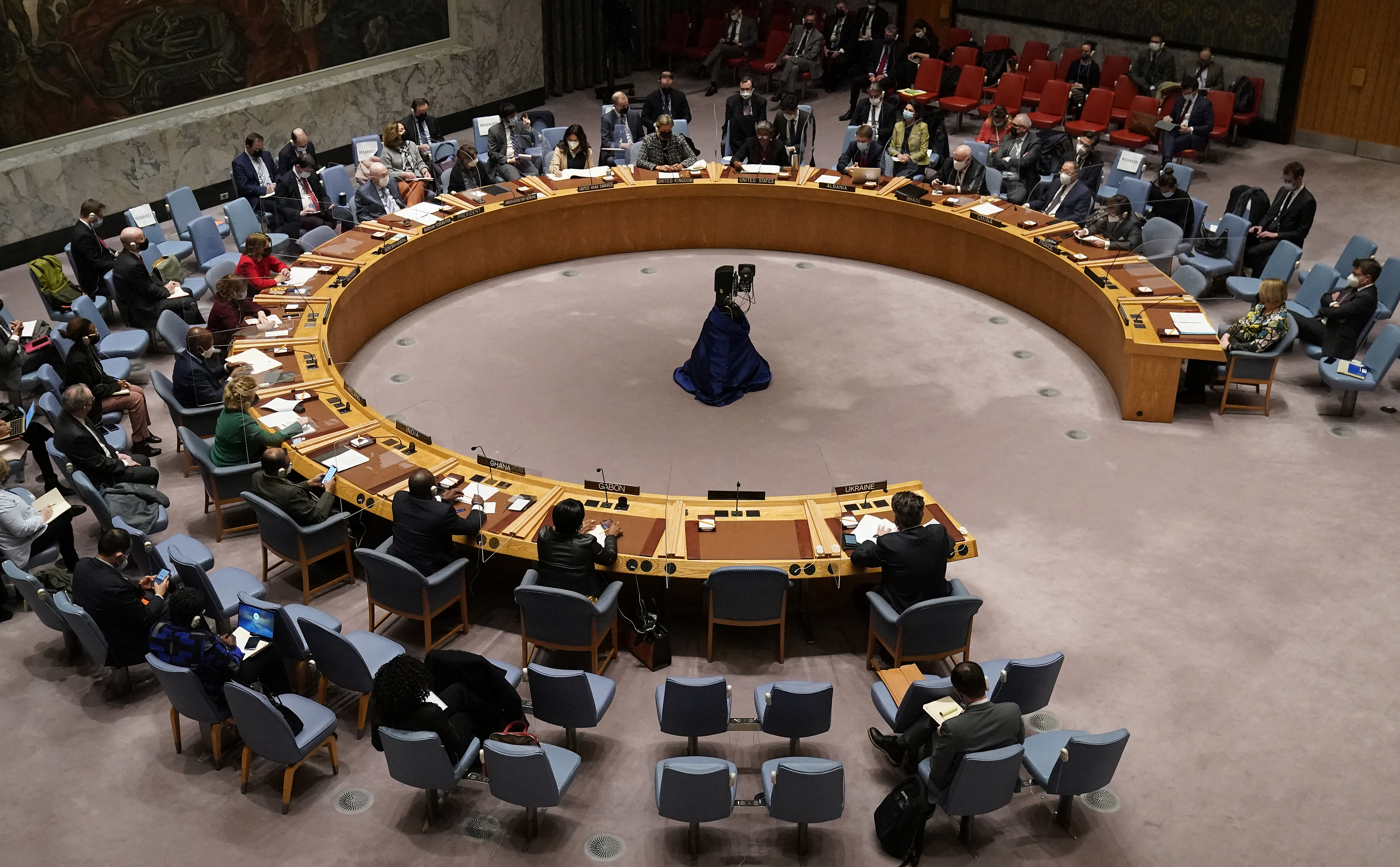 Consejo de Seguridad de la ONU trató la amenaza a Ucrania sin vislumbrar una salida