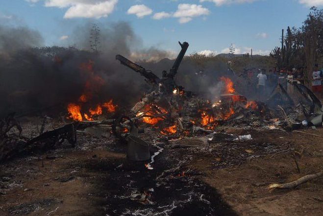 Van siete accidentes de helicópteros rusos de la Fanb y “nunca se saben las causas”, alertó Rocío San Miguel