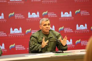 Otro que culpa a Colombia: Padrino López dijo que Venezuela es una víctima de toda la violencia desatada
