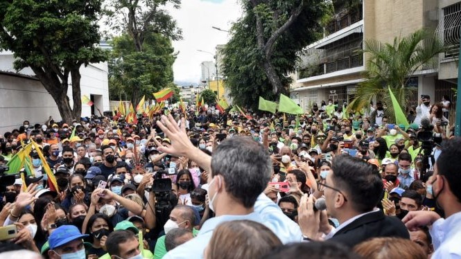 Guaidó in Youth Day act: Nicolás Maduro, as much as you hide, you have an expiration date; and Venezuela its date of rebirth