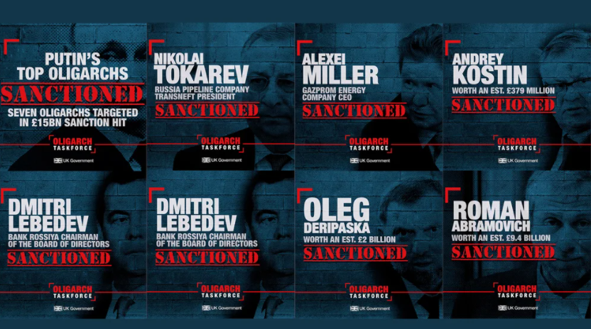 Uno por uno, quiénes son los siete oligarcas rusos financistas del Kremlin sancionados por Reino Unido