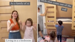 VIRAL: Son 12 en la familia y viven en una casa de dos cuartos… ¿Cómo hacen en este hogar estadounidense?