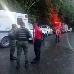 Carro cayó al vacío en la vía hacia Ocumare de la Costa: Dejó dos fallecidos y dos heridos