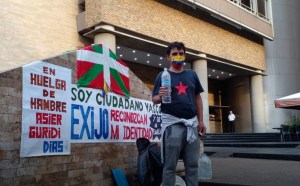 Asier Guridi, el español que comenzó huelga de hambre en Caracas ante una “muerte civil”