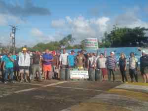 Siguen protestando pescadores de Paraguaná: “Nos estamos muriendo de hambre”