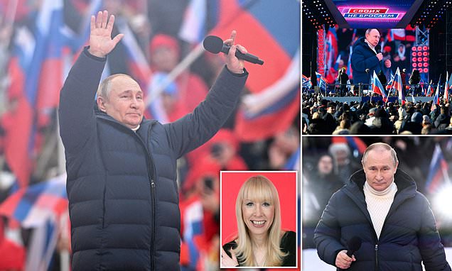 Analizaron el discurso de un mitín de Putin y los resultados son “fascinantes”… ¿cuáles fueron? 