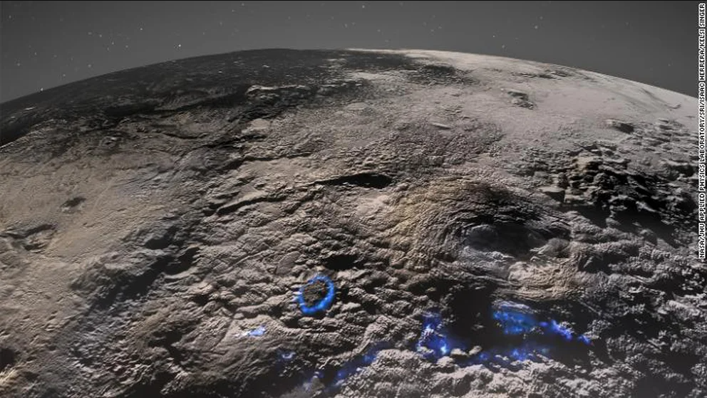 Volcanes de Plutón pudiesen insinuar la existencia de vida bajo su superficie