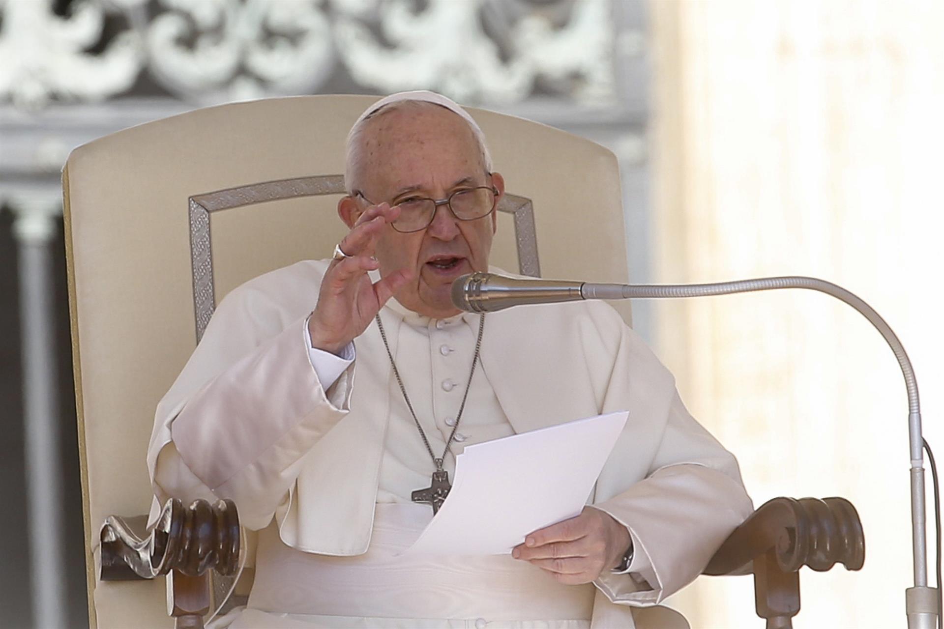El papa Francisco: Quienes tienen el poder de parar la guerra escuchen el grito de paz