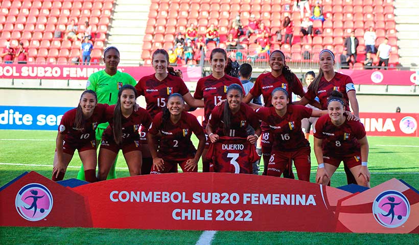 Vinotinto femenina abrirá la Fase Final del Sudamericano Sub-20 ante Uruguay