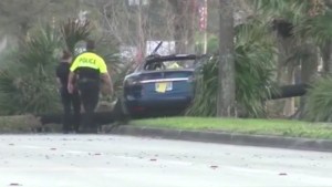 Chocó su Tesla en Florida y murió al quedar atrapado dentro del auto
