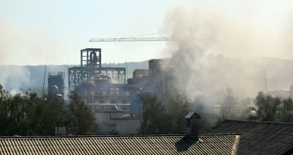 Hallan muertos a cinco desaparecidos tras explosión en planta química eslovena