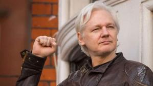 Protestan en Londres contra extradición de Julian Assange