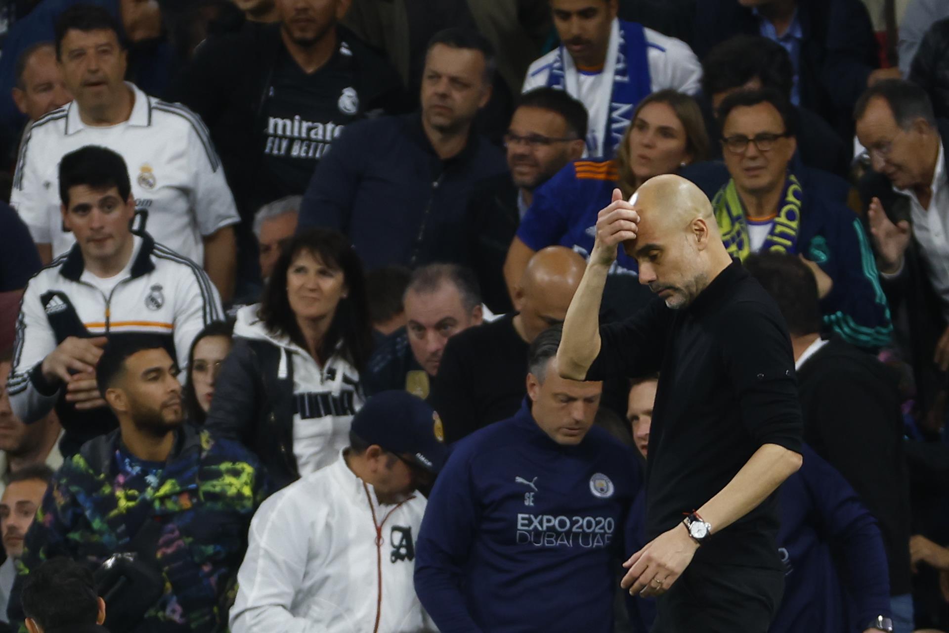“No hay palabras”: Guardiola, dolido tras la épica remontada del Real Madrid a su Manchester City