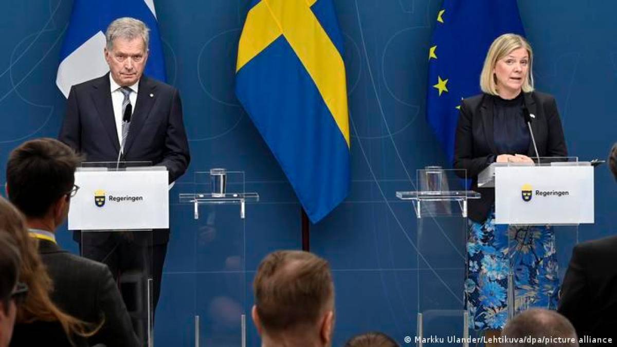 Suecia y Finlandia iniciaron la negociación con Turquía para hacer efectivo su ingreso a la Otan