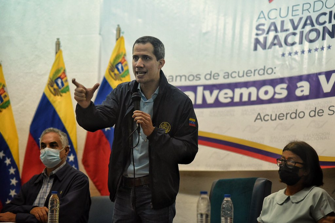 Guaidó respaldó a trabajadores de Guayana, víctimas de los atropellos del régimen de Maduro