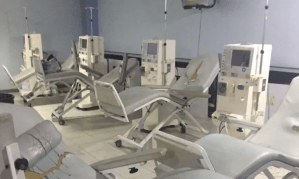 Unidad de diálisis en Puerto La Cruz a punto de colapsar pone en riesgo la vida de pacientes renales