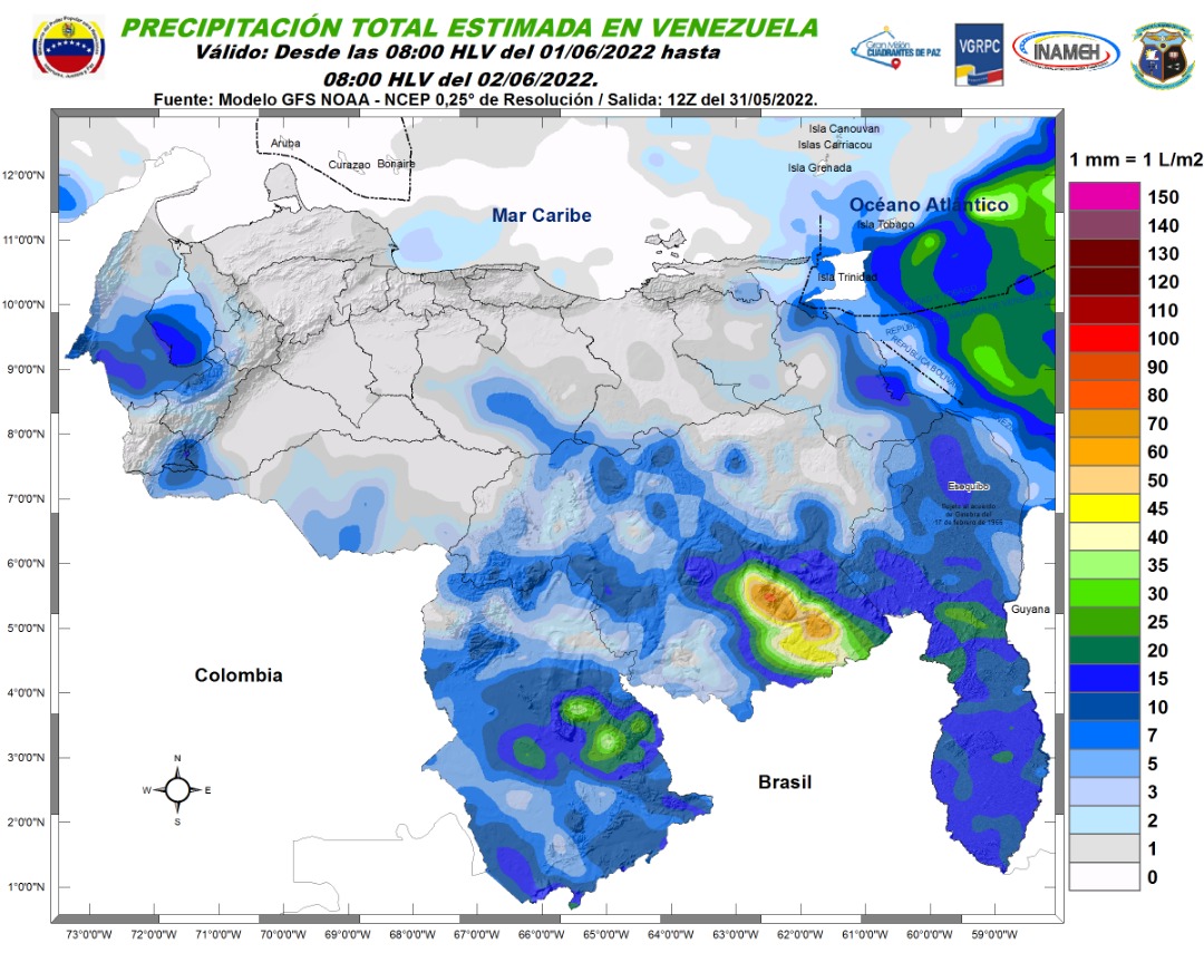 Inameh pronosticó fuerte oleaje en algunas costas venezolanas #1Jun