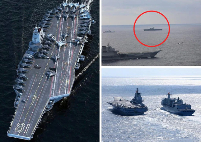 Fotos satelitales exponen el arma secreta de China: el buque de guerra más amenazante del mundo