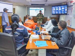 Activaron equipo multidisciplinario ante posibles emergencias por el ciclón en Bolívar
