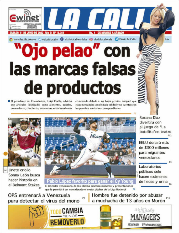 Portadas de este sábado 11 de junio de 2022