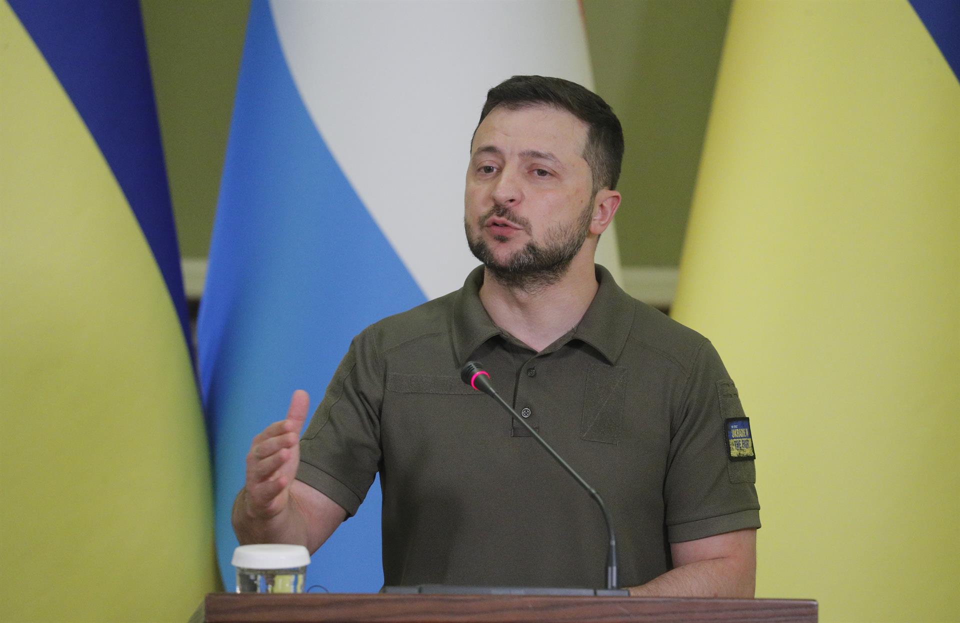 Zelenski consideró un error que Ucrania siga fuera de la Otan