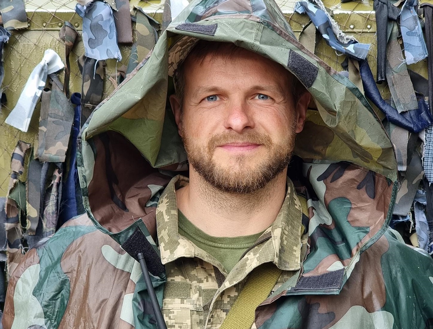 Chapeye, un soldado pacifista ucraniano defiende su opción moral contra Putin