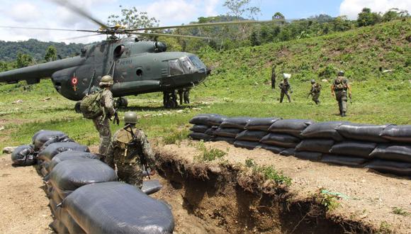 Nuevo enfrentamiento con “terroristas” deja dos militares heridos en Perú