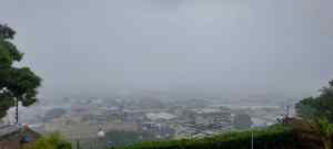 En Imágenes: Fuerte lluvia, nubosidad y vientos sobre Caracas este #10Ago