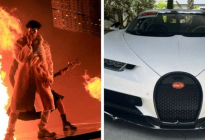 En VIDEO: así chocaron el lujoso Bugatti de Bad Bunny en Miami
