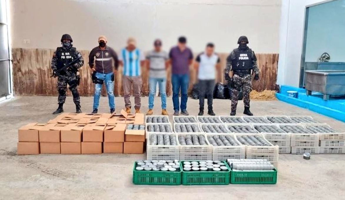 Incautaron en Ecuador más de tres toneladas de cocaína que iban a Europa