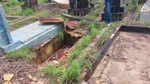 Chatarreros no perdonan ni a los muertos: Profanaciones y hurtos en tumbas del cementerio de El Tigre