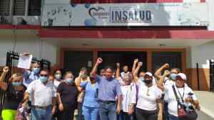 Trabajadores de la salud en Carabobo exigieron pago de uniformes y bono vacacional