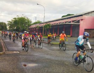 Bici peregrinos inician segunda etapa de recorrido hacia la patrona de Venezuela