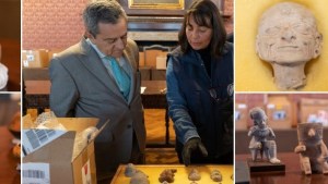 Estados Unidos devuelve a Colombia centenares de piezas arqueológicas