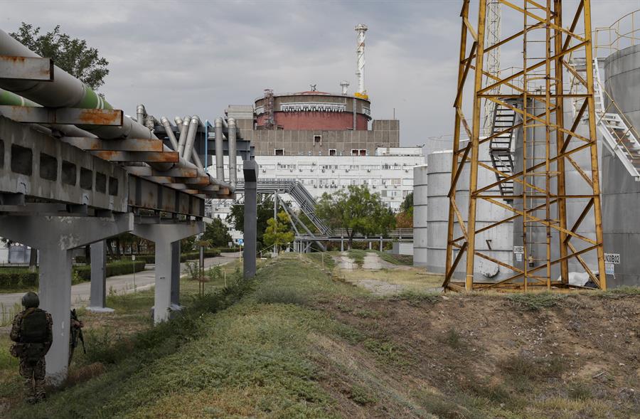 Rusia acusa a Ucrania de haber intentado atacar con drones la central nuclear de Zaporiyia