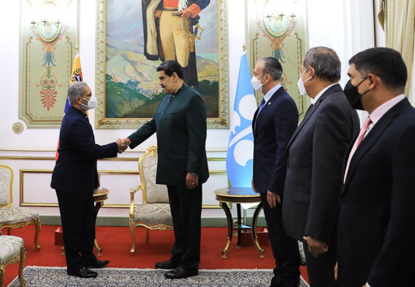 Maduro recibió al nuevo secretario general de la Opep en Miraflores