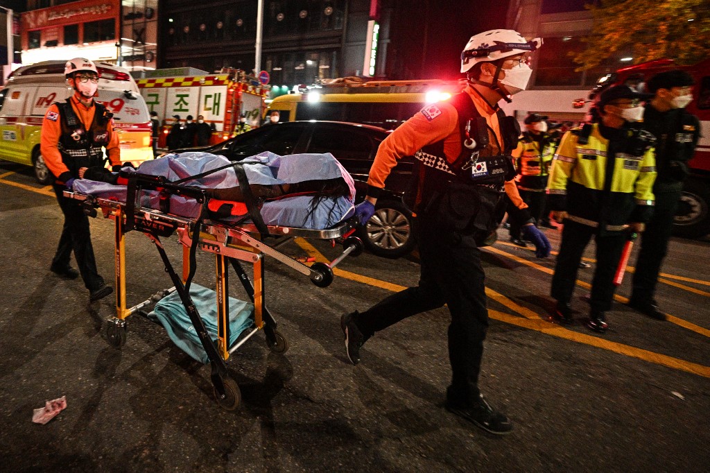 Autoridades contaron 19 extranjeros entre víctimas de la estampida en Corea del Sur