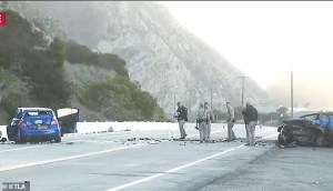 El terrible accidente de tránsito que acabó con la vida de cinco personas en California