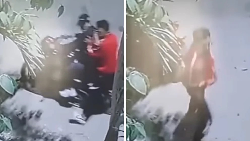 Un ladrón perdió el brazo al explotarle una bomba casera (Video)
