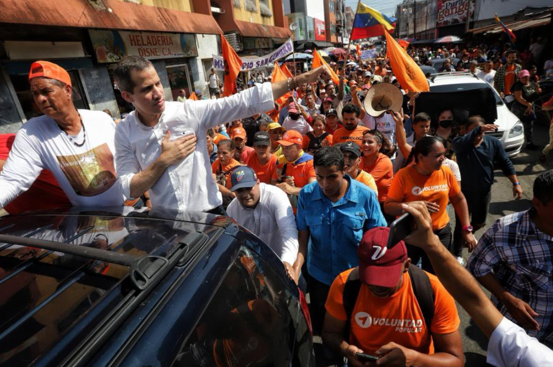 Guaidó celebró apoyo de Voluntad Popular y adelantó que seguirá recorriendo Venezuela