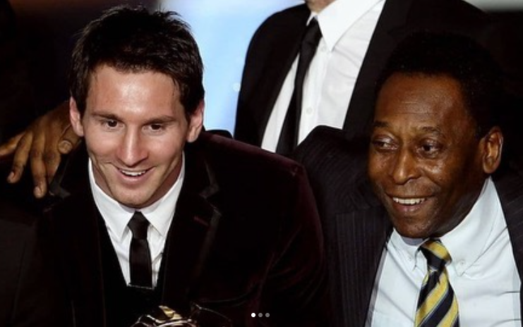 “Descansa en paz Pelé”, tuitea argentino Messi tras deceso del ‘Rey’