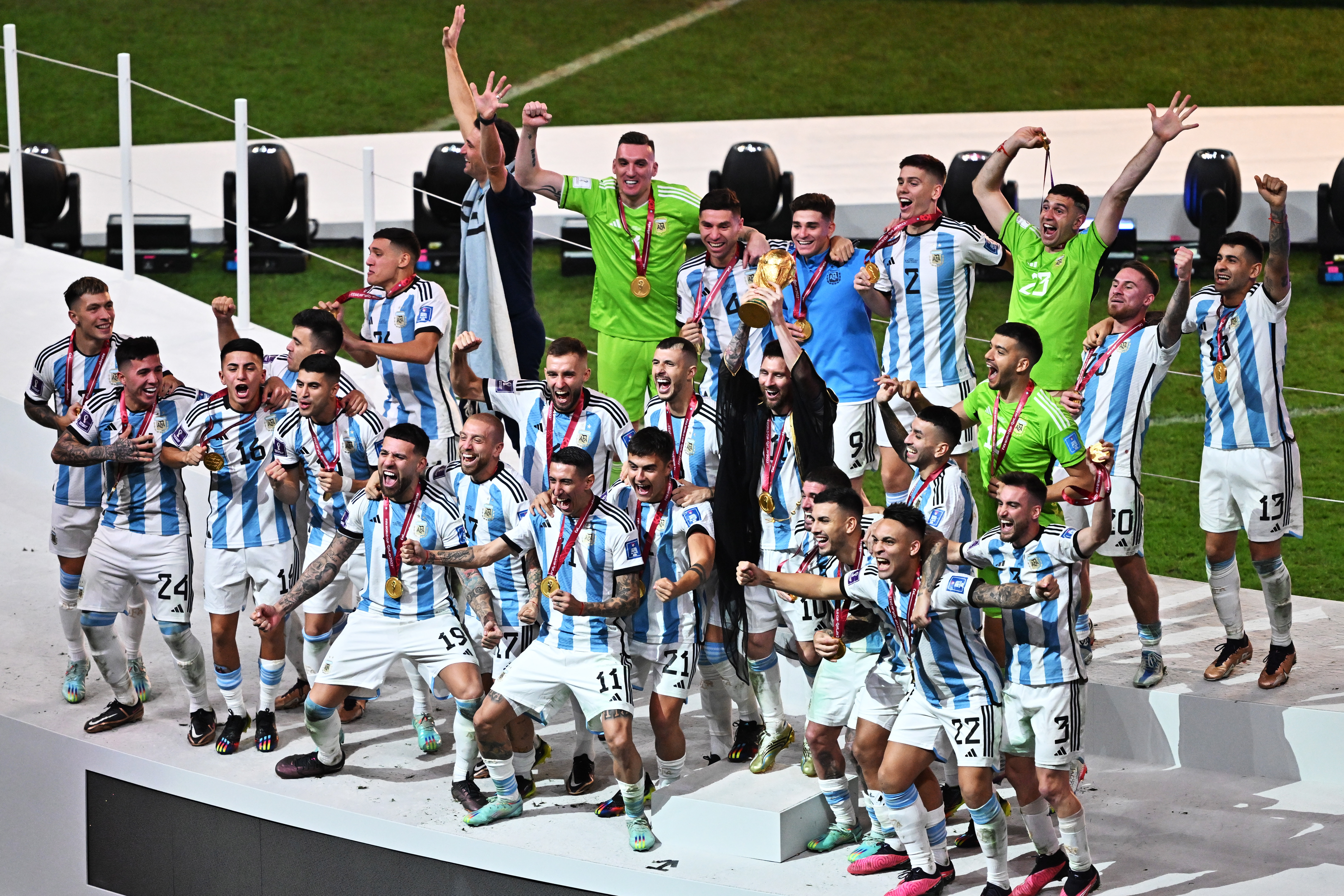 Las FOTOS del triunfo de Argentina en Qatar 2022 que recorrieron el mundo